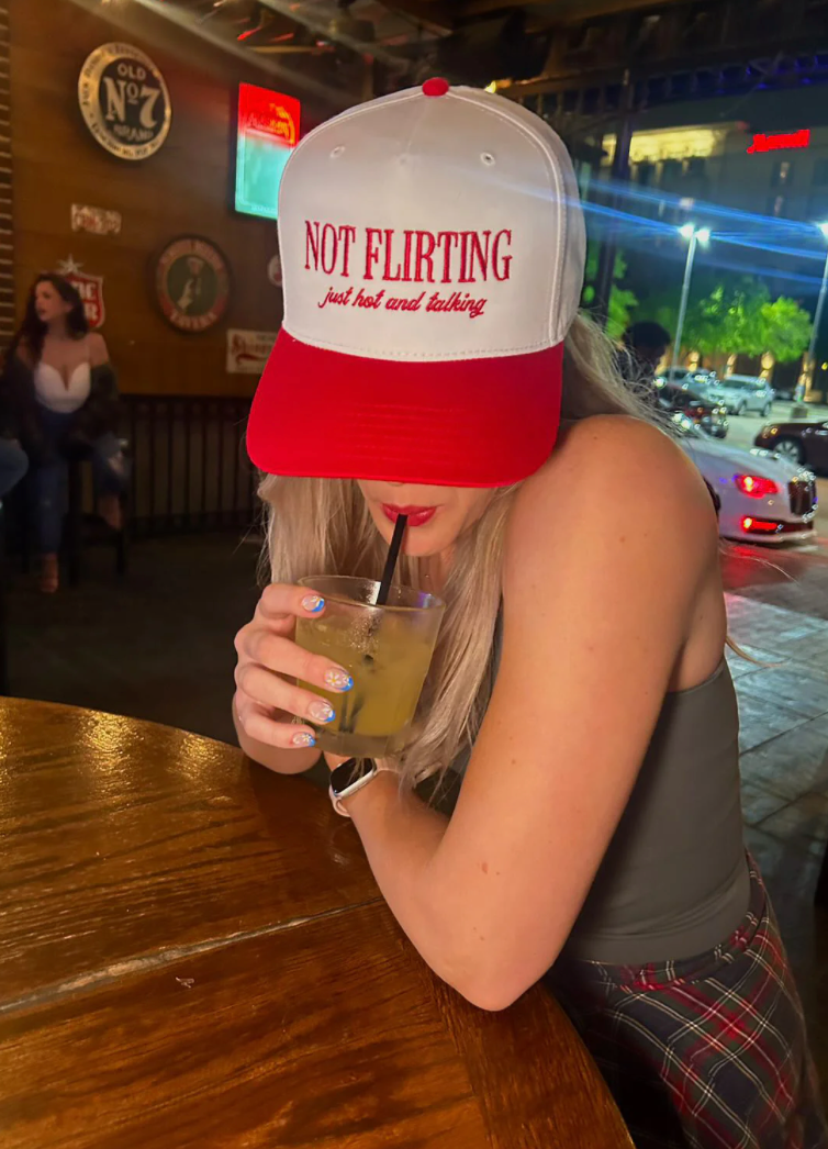 Not Flirting Hat