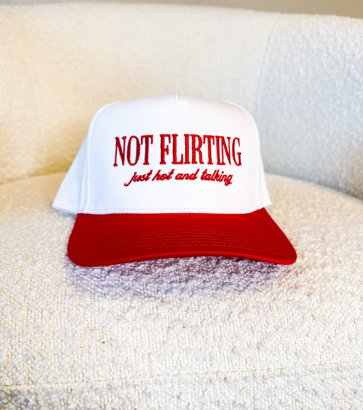 Not Flirting Hat