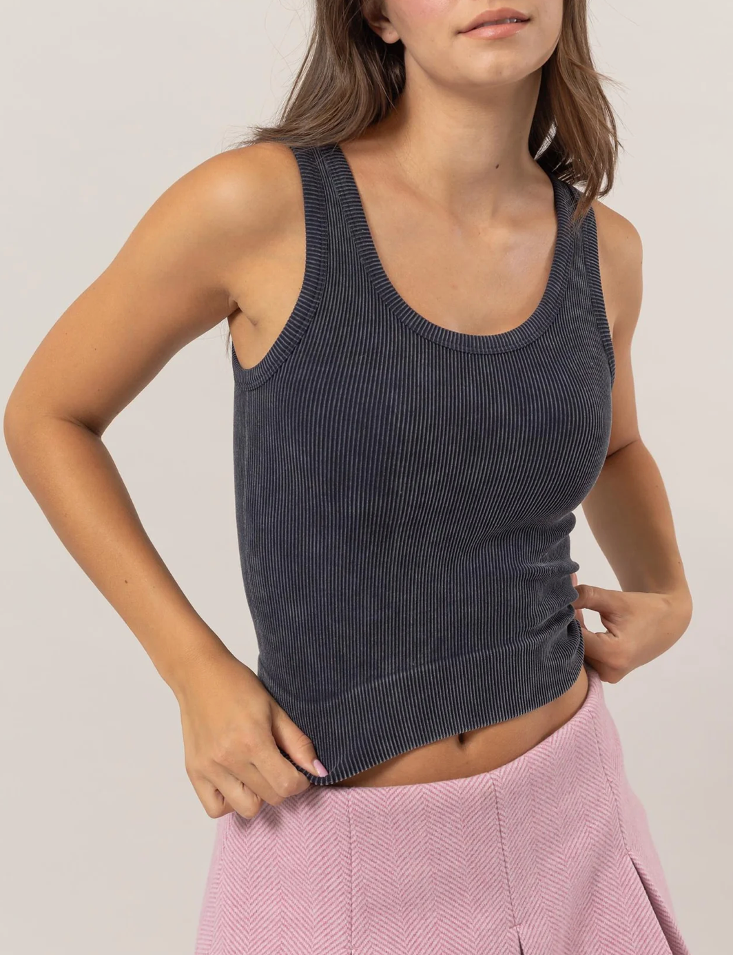 Basic Babe Tank Top (Black)