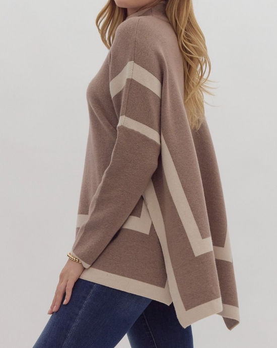 Mocha Latte Sweater Top