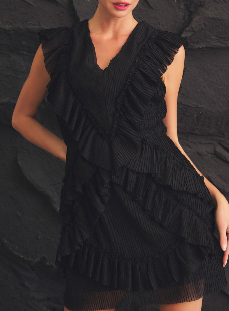 Ruffle Away Dress