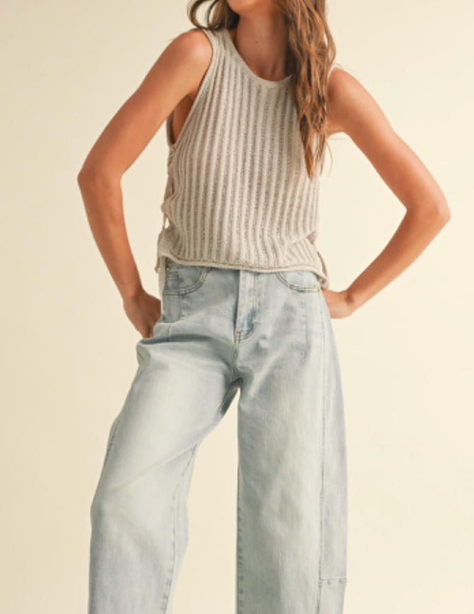 Easy Airy Knit Top