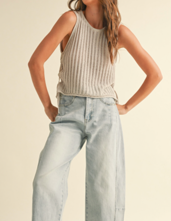 Easy Airy Knit Top