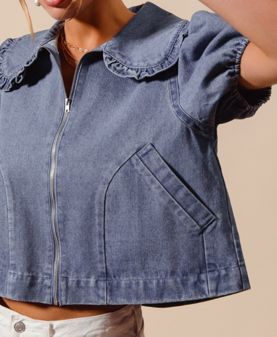 Dana Denim Top
