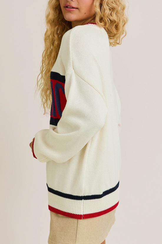 America Crew Neck Sweater