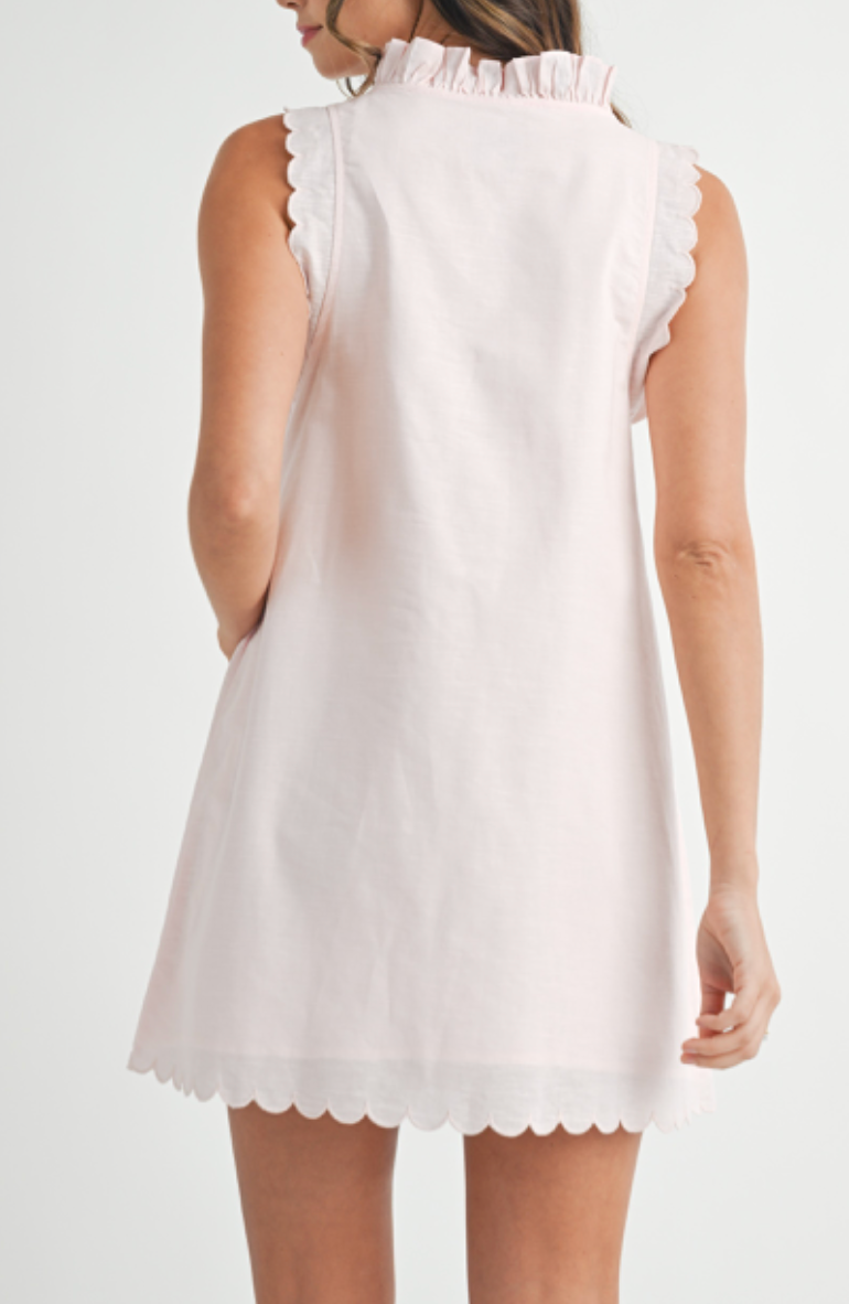 Clara Linen Mini Dress