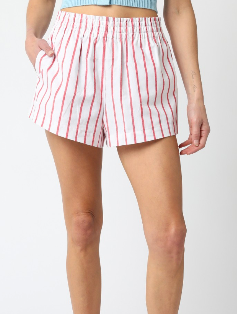 June Striped Shorts