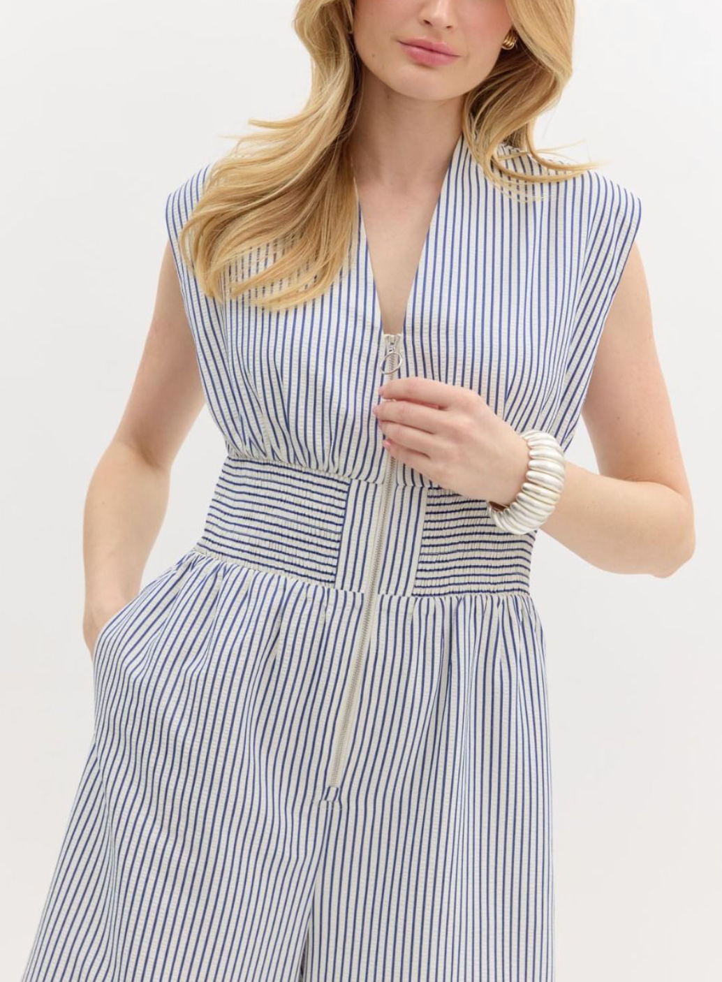 Stacy Striped Jumpsuit