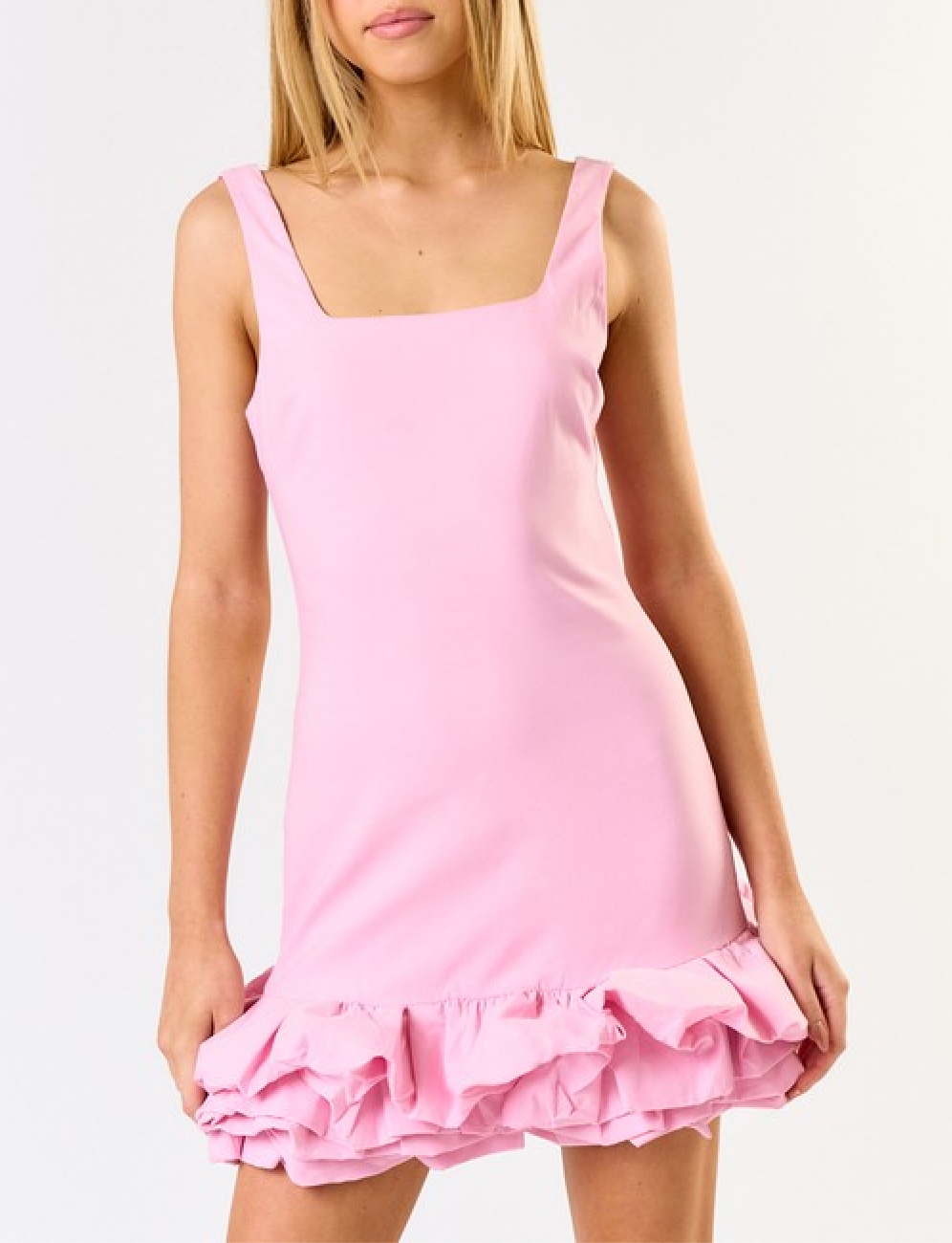 Marie Bubble Puff Mini Dress