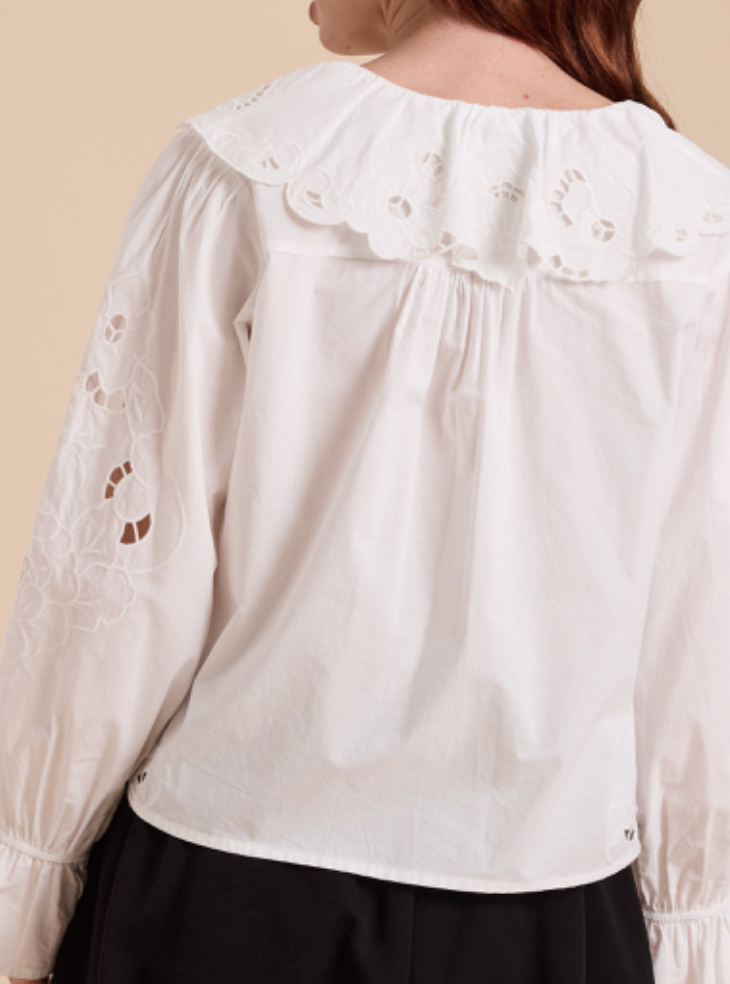 Mia Eyelet Blouse