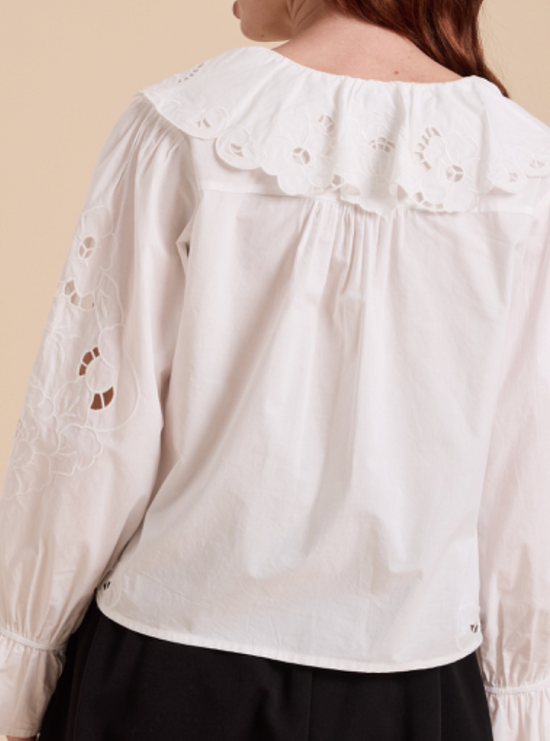 Mia Eyelet Blouse