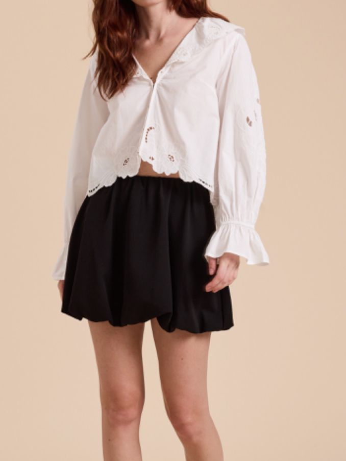 Mia Eyelet Blouse