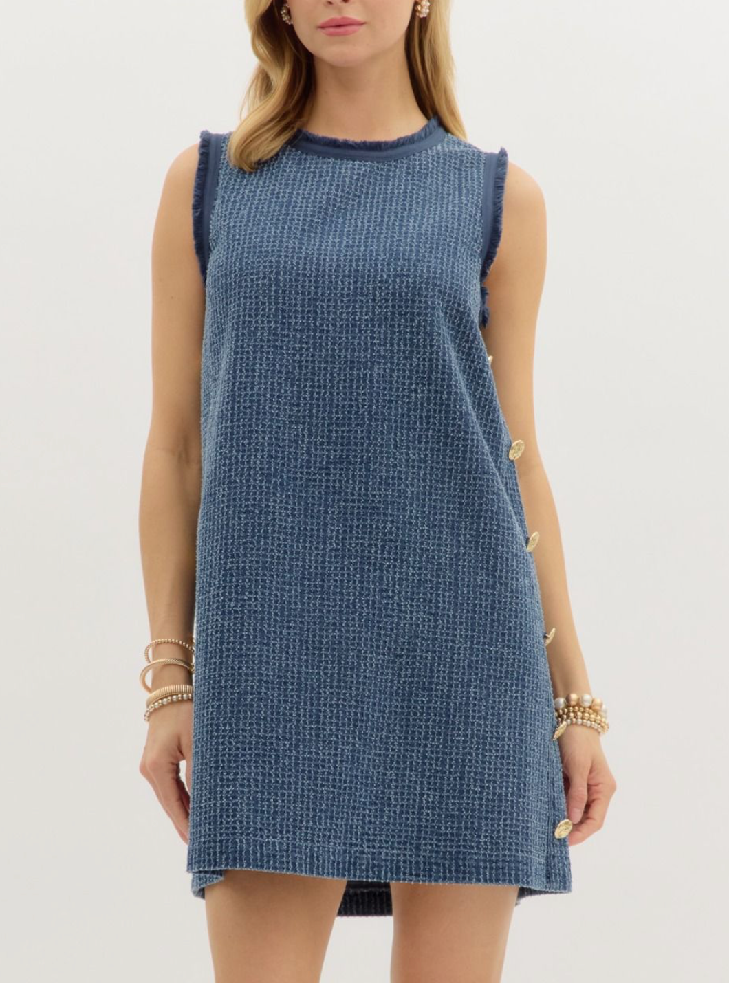 Darling In Denim Mini Dress