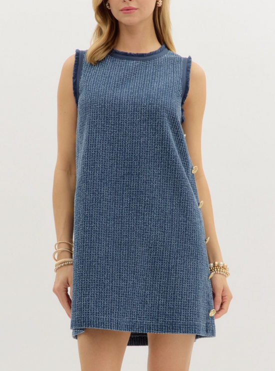 Darling In Denim Mini Dress
