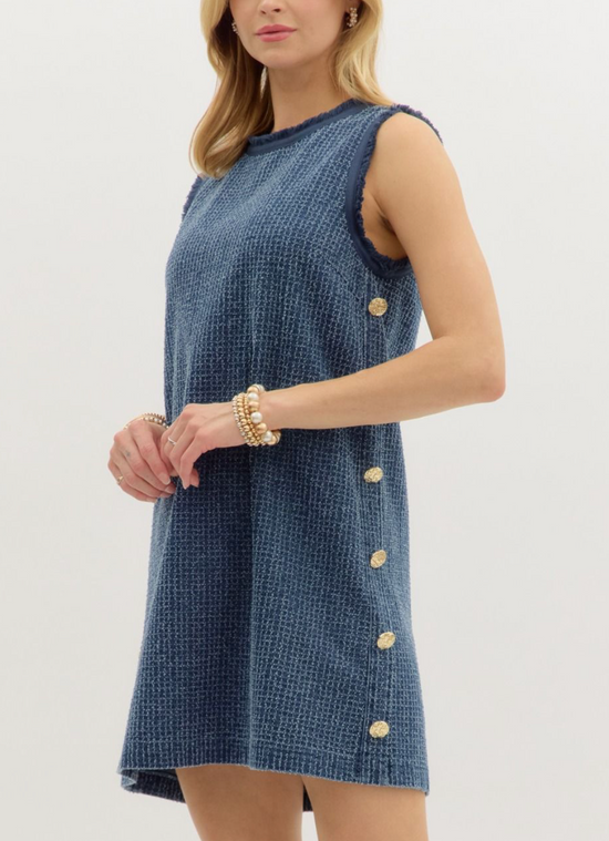 Darling In Denim Mini Dress