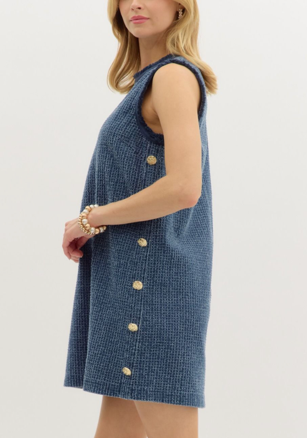Darling In Denim Mini Dress