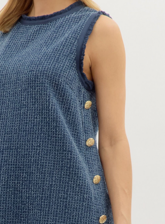 Darling In Denim Mini Dress