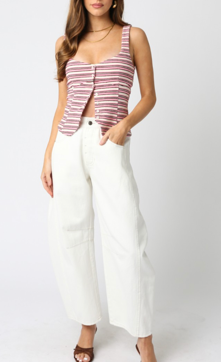 Sally Striped Top