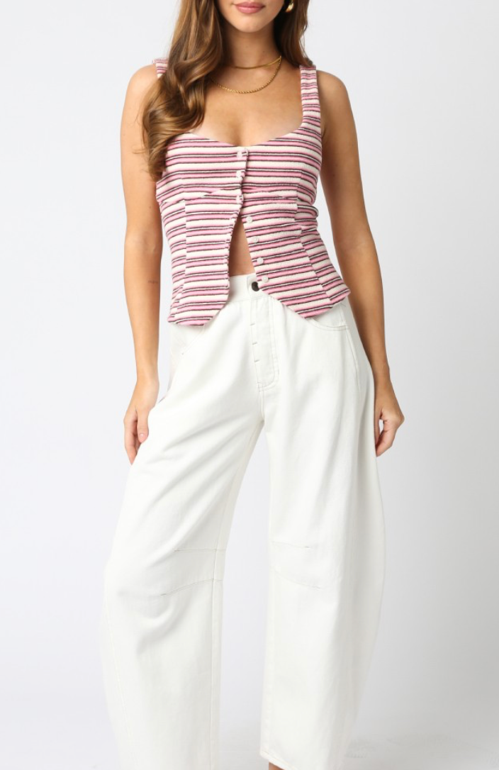 Sally Striped Top