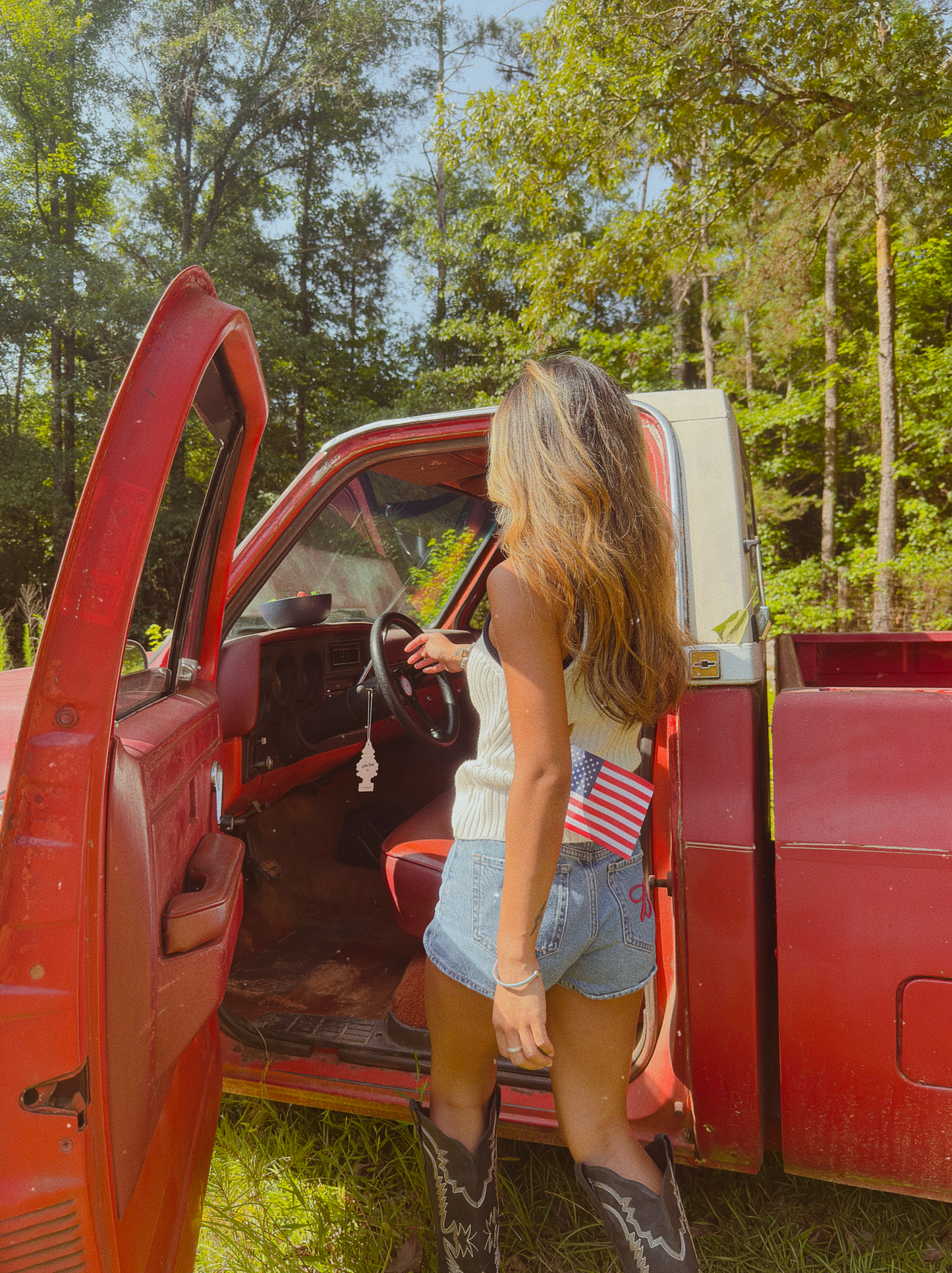 Made In America Ribbed Top