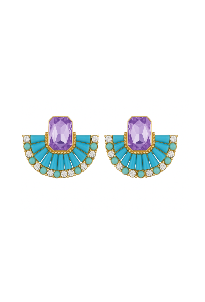 Purple Rain Earrings