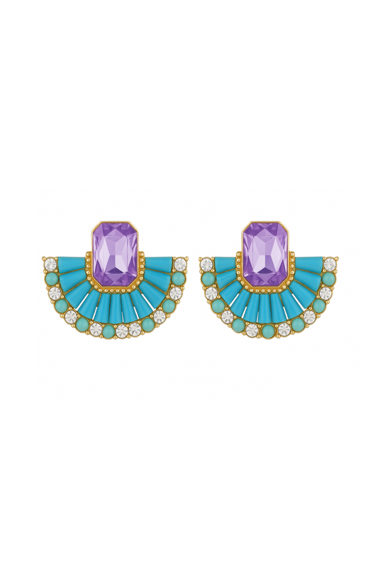 Purple Rain Earrings