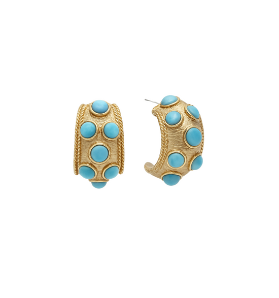 Diva Earrings (Blue)