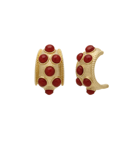 Diva Earrings (Red)