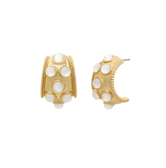 Diva Earrings (White)