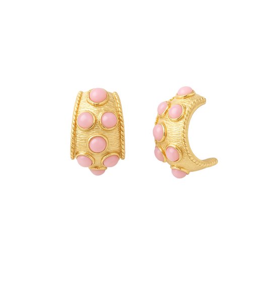 Diva Earrings (Pink)