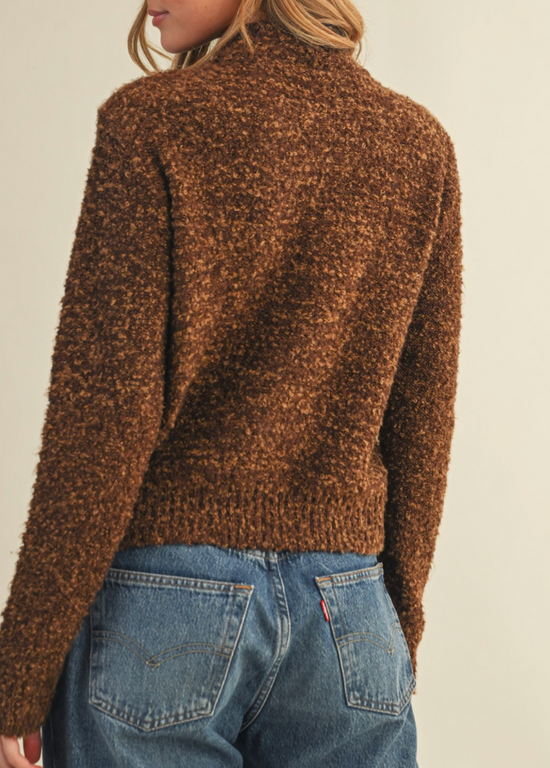 Gia Neck Sweater Cardigan