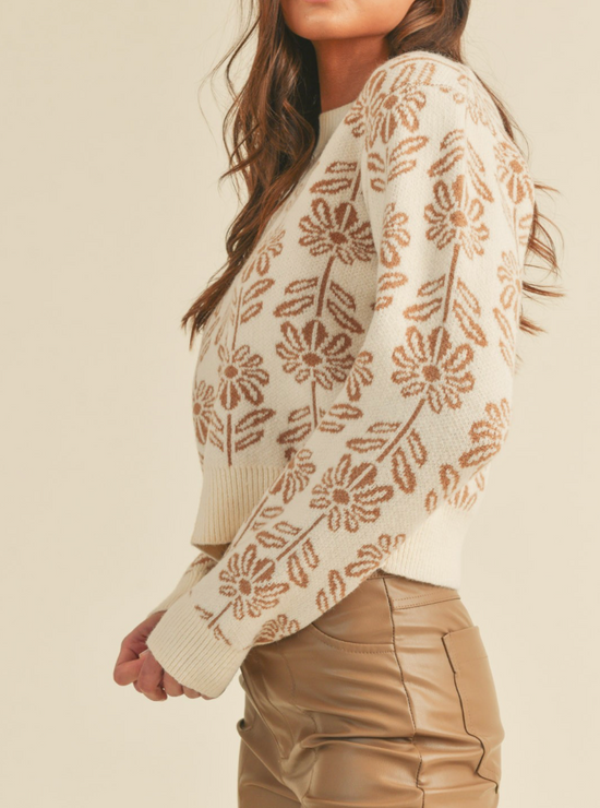 Nova Pattern Knit Sweater