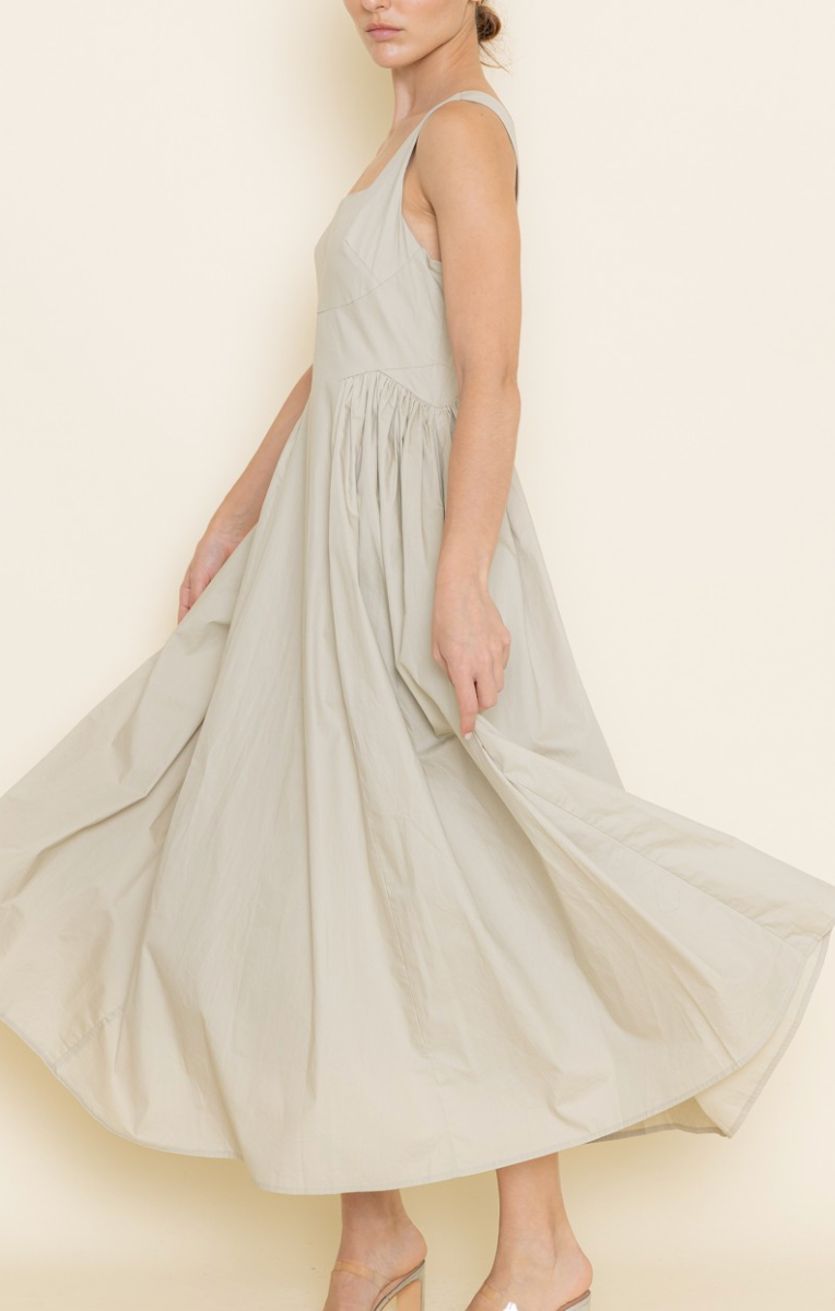 Wren Side Waist Midi Dress