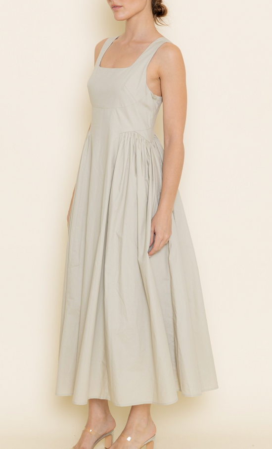Wren Side Waist Midi Dress