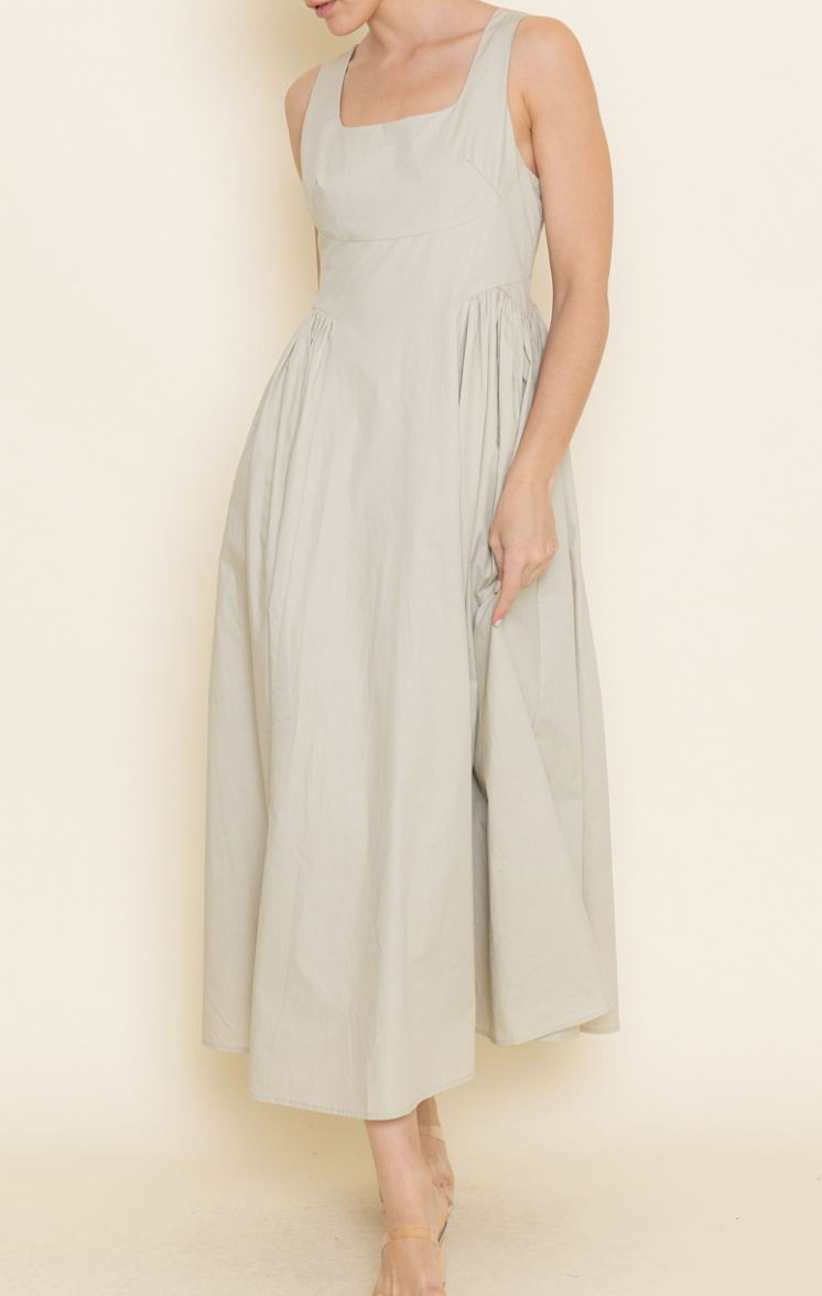 Wren Side Waist Midi Dress