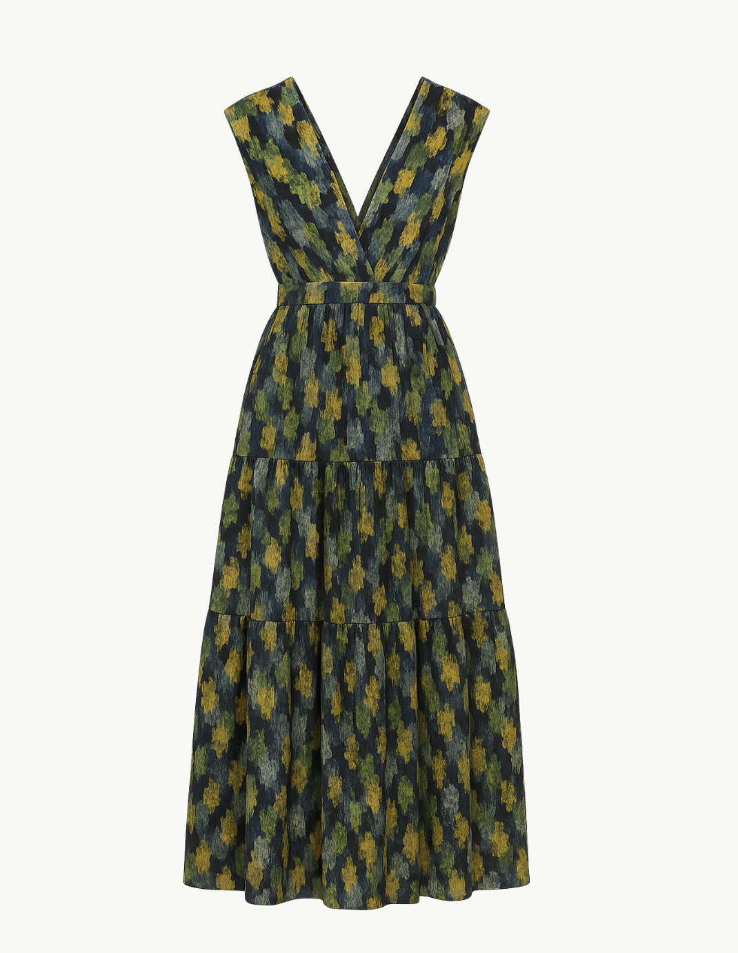 Clair Color Block Maxi Dress