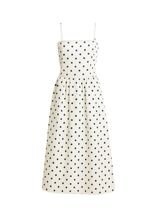 Penny Polka Dot Midi Dress