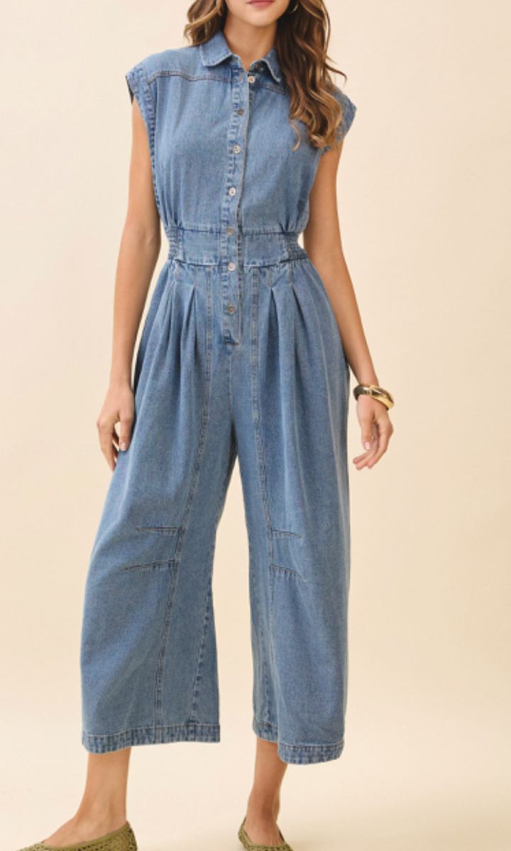 Harper Denim Jumpsuit