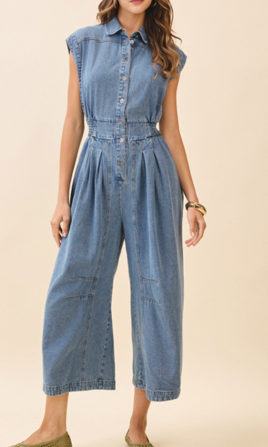 Harper Denim Jumpsuit
