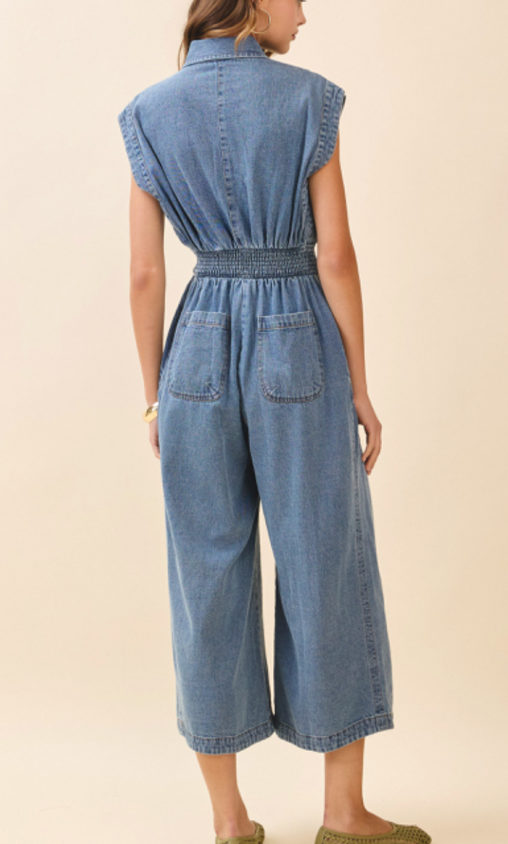 Harper Denim Jumpsuit