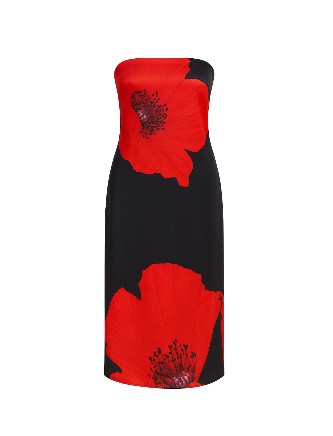 Poppy Bloom Midi Dress