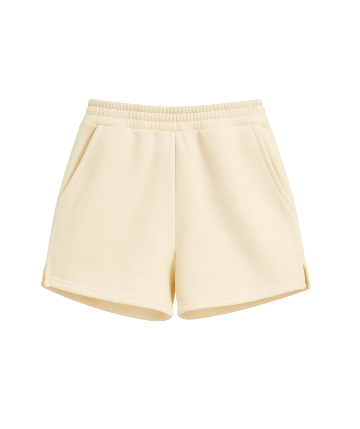 On The Go Sweat Shorts - Yellow