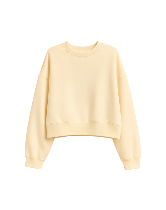 On The Go Sweatshirt - Yellow