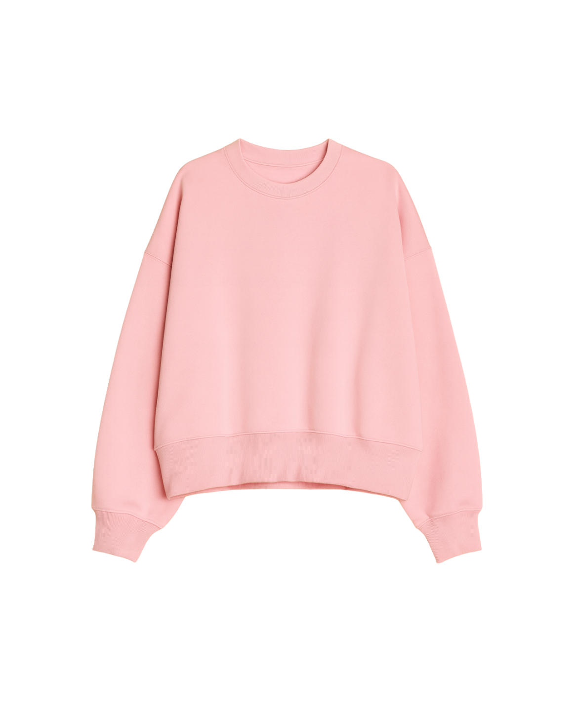 On The Go Sweatshirt - Baby Pink