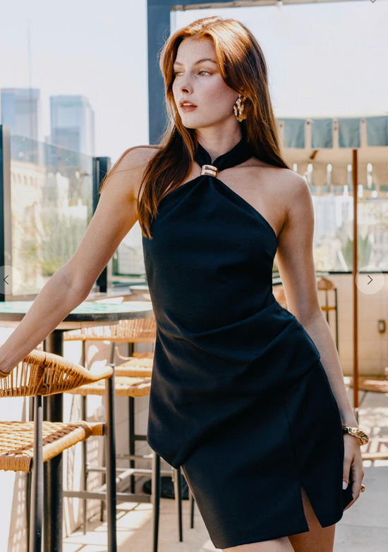 Aly Asymmetrical Halter Top