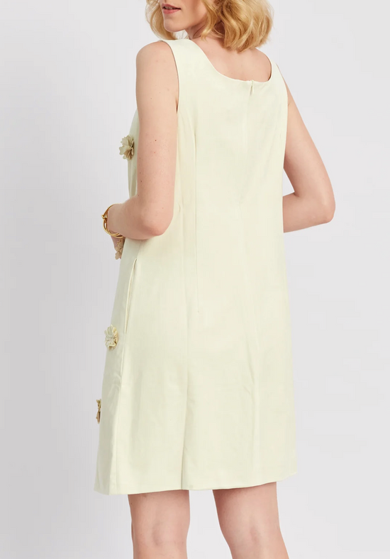 bea mini dress h:ours Bea Mini Dress in Neon Blue