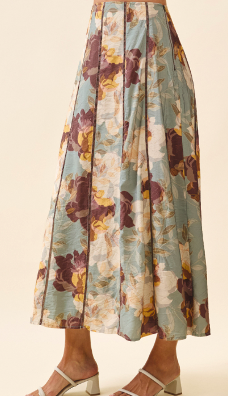 Flora Lane Midi Skirt