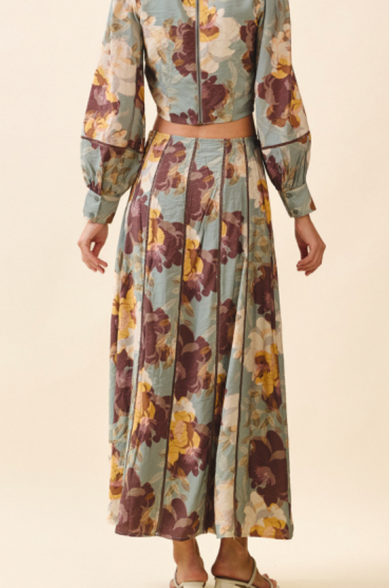 Flora Lane Midi Skirt