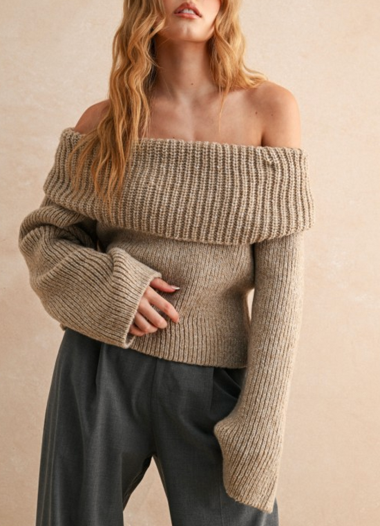 Aspen Off The Shoulder Sweater