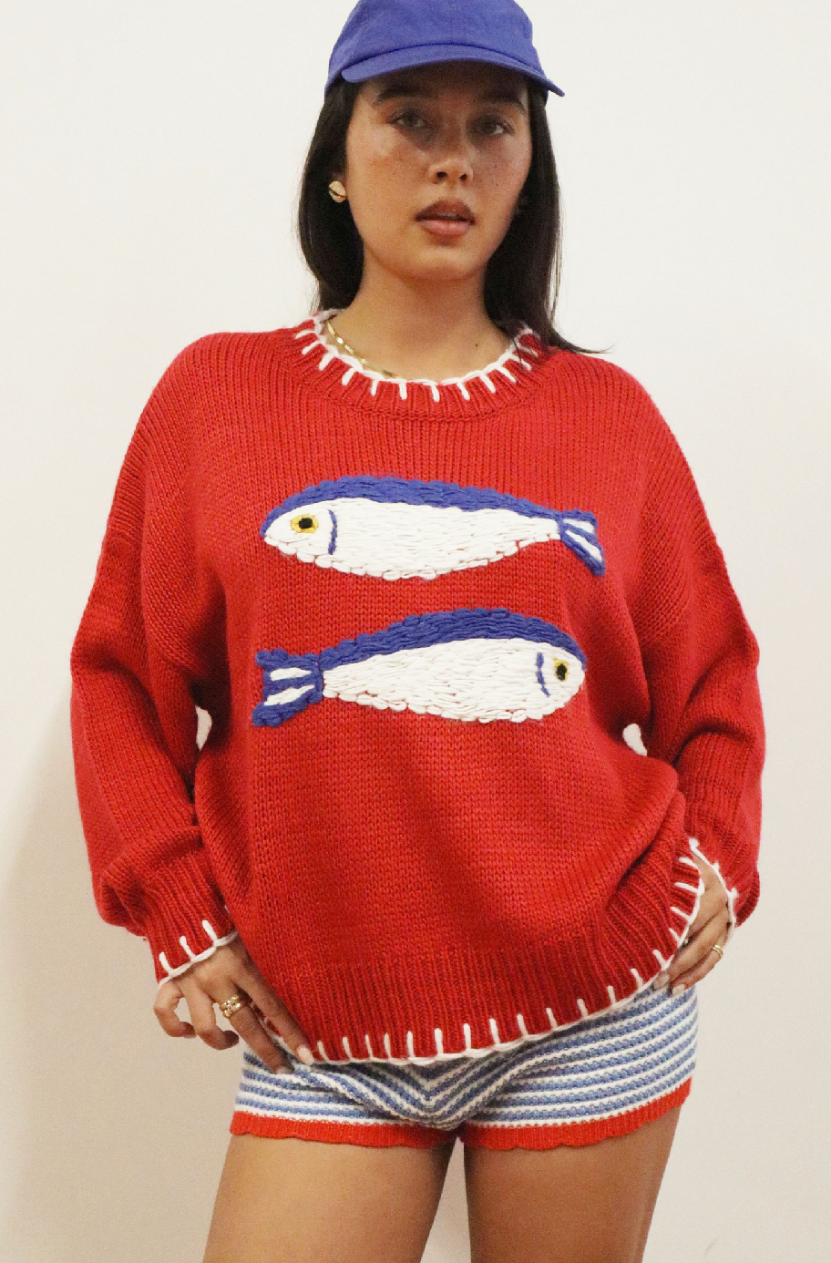 Catch Of The Day Knitted Fish Sweater